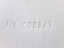 THE BEATLES White Album ULTRA LOW NUMBER No. 000841 VINYL LP