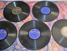 5 Vintage Columbia 78 Records BESSIE SMITH  African American Blues Singer