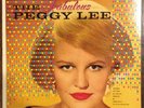 The Fabulous Peggy Lee Vinyl Record LP, Scarce 1963 Decca DL 74461 NM-