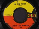 JOHN LEE HOOKER: In The Mood / Let's Go Out Tonight 45 (yellow & orange lbl, co