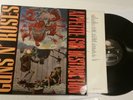 GUNS N' ROSES appetite for destruction banned cover LP '87 w/lyric inner uncenso