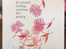 Edna St. Vincent Millay Reading From Her Poetry Spoken Word LP Record Album 1961