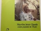 MARTHA JEAN CLAUDE -CANTO POPULAR DE HAITI- MEXICAN LP WOC HAITIAN FOLK