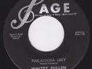 Rockabilly  45 - WHITEY PULLEN - Tuscaloosa Lucy / Waltz Of The Steel Guitar