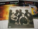 3 x LP: Queen - The works, A kind of magic, Live killers, 80er Jahre, 1,--