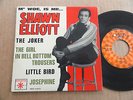 DISQUE 45T DE SHAWN ELLIOTT AVEC LANGUETTE  