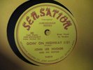 JOHN LEE HOOKER GOIN' ON HIGHWAY #51 KILLER 2 SIDED BLUES SENSATION 30  M-