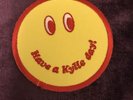 KYLIE MINOGUE - CHRISTMAS 2016 OFFICIAL KYLIE PATCH CLOTHING BADGE SOLD OUT RARE