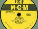 HIDE-A-WAYS Cherie / Me Make Em Powwow 78rpm M-G-M 1954 classic doo-wop