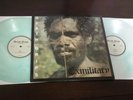 Death Grips Exmilitary 2LP Blue Clear Swirl Vinyl Government Plates
