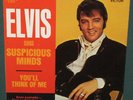 Elvis Presley 47-9764 Suspicious Minds 45 W/ Sleeve MINT