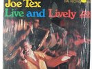 Joe Tex - Live And Lively LP - Atlantic VG+ Shrink