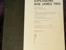 Explosions - Bob James Trio LP ESP-DISK' 1009 Stereo