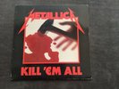METALLICA KILL EM ALL LP- 1983 Megaforce pressing EX condition