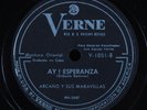 Latin 78 ARCANO Y SUS MARAVILLAS Ay  Esperanza VERNEHEAR