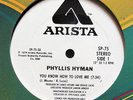 PHYLLIS HYMAN-YOU KNOW HOW TO LOVE ME - WLP ON ARISTA MODERN SOUL DISCO 12