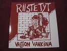 RIISTETYT Valtion Vankina LP Havoc red vinyl Finland punk Terveet Kadet Rattus