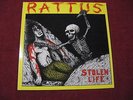 RATTUS Stolen Life LP Neg FX France Finland punk Riistetyt Kaaos Lama Discharge