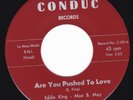 R&B Northern Soul 45 - EDDIE KING - MAE B MAY - Are You Pushed To Love / Mr DJ