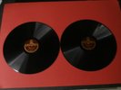 2x 78rpm GERHARD TASCHNER - BACH CHACONNE FOR VIOLIN SOLO - ODEON