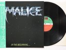 LP Malice In The Beginning P13183 Warner Pioneer Japan Vinyl OBI
