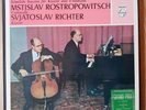 ROSTROPOVICH RICHTER CELLO BEETHOVEN SONATAS PHILIPS HIFI STEREO 835182/83 AY NM