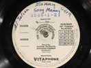 78 RPM -- Al Jolson Vitaphone disc 3940-1-2 Mammy (reel # 9), EE-  Film Music
