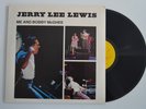 jerry lee lewis lp me and bobby mcghee  live sweden apr 18 1987       vg+/m-