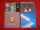ABBA GREATEST HITS VOL. 1&2 LP RECORD EXCELLENT CONDITION