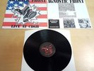 AGNOSTIC FRONT  - LIVE AT CBGB LP VINYL IN-EFFECT 88561-3001-1 1989 EX+ / EX+