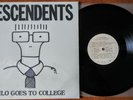 DESCENDENTS Milo Goes To College LP orig 1984 New Alliance NAR-012 VG+ EX