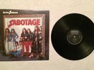 BLACK SABBATH SABOTAGE 1ST PRESS 1975 UK TEXTURED LP VERTIGO NEMS NICE COPY