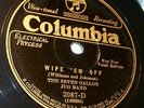 Seven Gallon Jug Band-Columbia 2087-D Wipe 'Em Off (NYC 1929) beauty