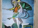URIAH HEEP Demons & Wizards Impossible to find orig Island Records promo poster