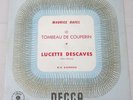 Rare Vinyl Lucette Descaves Ravel 