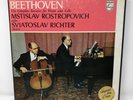 Rostropovich/Richter BOX SET LP Beethoven Sonatas Piano/Cello PHILIPS stereo