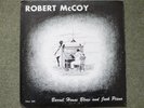 ROBERT McCOY - Barrelhouse blues and juke piano - VULCAN 2501 -BLUES LP - RARE