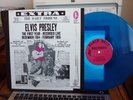 LP BLUE VINYL ELVIS PRESLEY EXTRA THE FIRST YEAR BLACK BELT RECORDS LP-2 MINT-