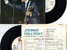 JOHNNY HALLYDAY EN PUBLIC 45TpOp4 LANGUETTE CONCERT DE ROCK DEPUIS QU MA MOME +3