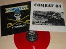 COMBAT 84 X 2 LP'S ONE SEALED & 1 RED VINYL BOTH IN SUPER COND SKINHEAD OI PUNK