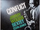 Jimmy Woods Sextet Conflict on Contemporary - Japan DG Promo LP NM