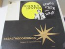 JOHNNY HORTON RARE COUNTRY LP ON SESAC RECORDINGS  LABEL SINGS FREE AND EASY