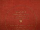DF 2 - VEGH QUARTET MOZART QUINTETTE POUR CLARINETTE - ETIENNE & CLARINET CONC.