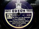 0373/ WILLY FRITSCH und LILIAN HARVEY in Die Zwei von der Zankstelle-Schellack