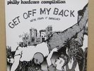 Philly Hardcore Compilation GET OFF MY BACK 1983 Vinyl VG+ McRad, YDI, Heathens