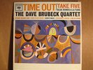 Dave Brubeck Quartet - Time Out / 6-Eye Copy Sealed Inner Plastic Baggie Sleeve