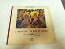 Stravinsky ; the rite of spring Igor Markevitch P.O. Stereo LP Angel s35549