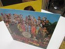 SGT. PEPPERS - JAPAN IMPORT - RED VINYL - BEATLES  - RECORD VG - GATEFOLD COVER