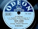 0222/ HANS ALBERS-La Paloma-Beim ersten mal.... Große Freiheit Nr. 7-Schellack