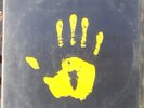 YELLOW HAND same US psych vinyl LP CAPITOL EX/VG+